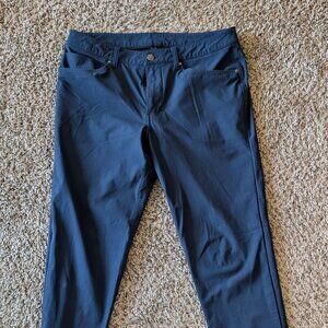 Lululemon ABC Pant Navy Blue Athletic Fit 32"